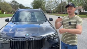 Осмотр Купленной  BMW X7 2021 для Дианы из Москвы ! Заказ Авто из США у Флориды 56