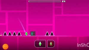 прохожу Geometry Dash lite 2 уровень на все  3 монетки(2 ЧАСТЬ)