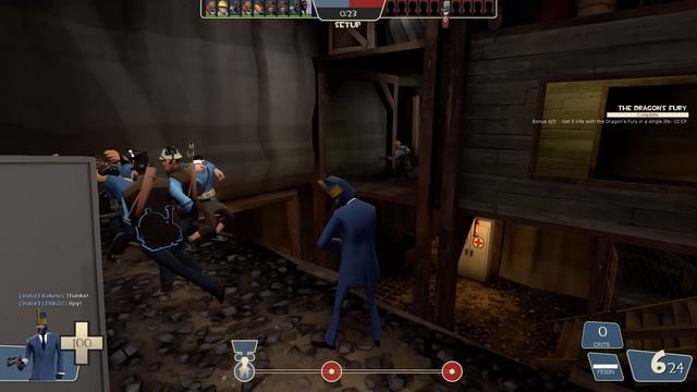 Team Fortress 2 Spy Gameplay смотреть онлайн