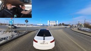 Экзаменационный маршрут "ЗАРЕКА" г. Тюмени (Часть 5)