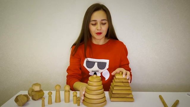 ЭКО игрушки / Как играть с пирамидкой смотреть онлайн