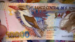 AMAZING MONEY WORLD: São Tomé and Príncipe Banknotes