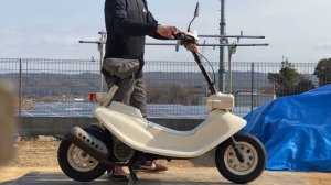 エンジン始動　ズーク　HONDA　ZOOK　AF26　AF05E　1990年