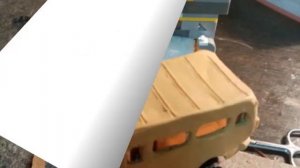 Делаю уаз буханка своими руками полностью из пластилина