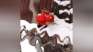 Помидорки из шерсти