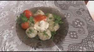 Делаем хинкали. Готовим в мультиварке. А вкусно очень.