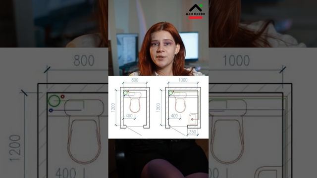 Правильные размеры САНУЗЛА смотреть онлайн