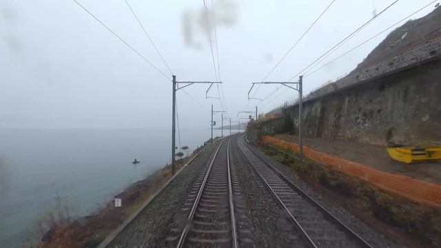 Сен-Трифон - путешествие на поезде Бюсиньи, Швейцария [12.2021]