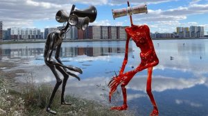 Team Siren Head Level up boss vs dark siren head vs pipe head