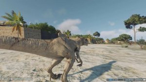 Jurassic World Evolution 2: Ghost Atrociraptor vs Dominion Pyroraptor