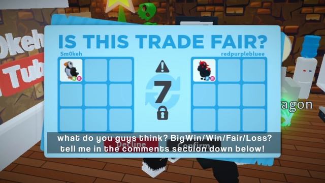 WOW 😲 Traded Neon Puffin For This | W/F/L? | Adopt Me Trading смотреть онлайн