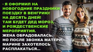 Я оформил на новогодние праздники поездку в Венгрию! На десять дней! Рассказ слушать