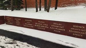 Архангельск.У Вечного огня в Москве