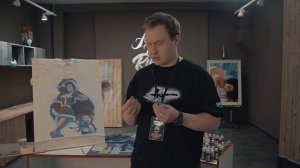 Роспись футболок. Урок от Влада Простякова и ArtNoRules