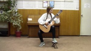 обр. А. Иваного-Крамского - РНП Я на камушке сижу (исп. Кузнецова Елизавета)