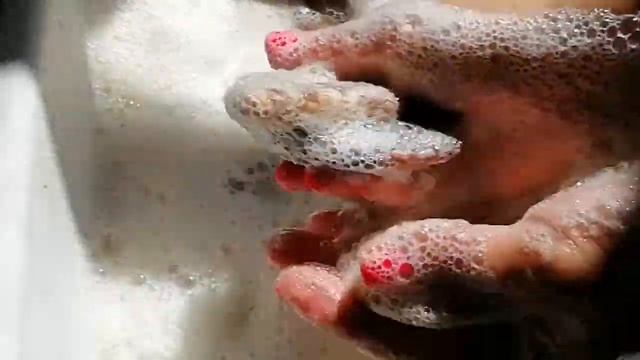 Мылю обмылочки💗пена💗lathering remnants soap 💗