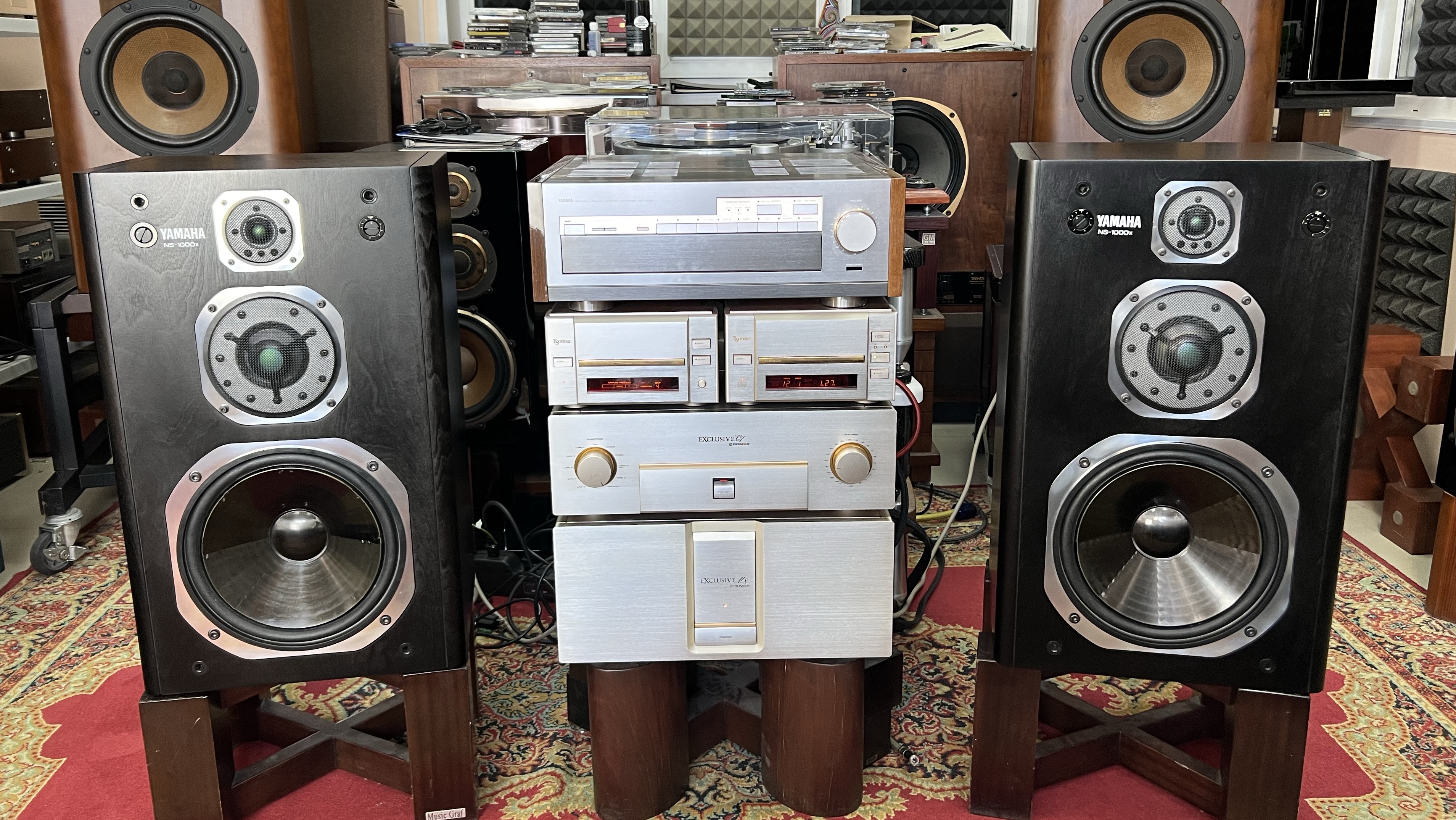 Yamaha ns 1000x & ax2000 смотреть онлайн