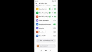 Изменение статус бара на Android