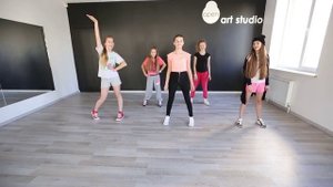 OPEN KIDS Show Girls! официальный видео урок по хореографии из клипа Open Art Studio