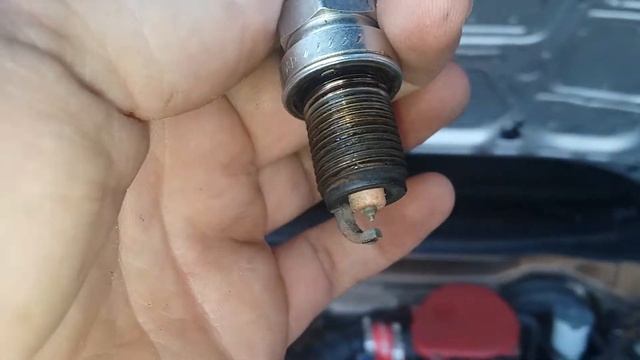 NGK Iridium Spark Plugs After 6,000 miles.