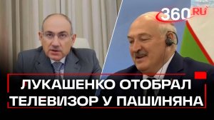 Лукашенко отобрал телевизор у премьера Армении