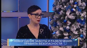 Новогодние заботы и развлечения: правила безопасности. Школа здоровья. GuberniaTV