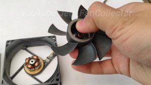 Foxconn Fan PVA080G12Q 12V 0.65A 4600rpm 8025 4wire 1B1S Bearing Made In China | 2nd design from AV