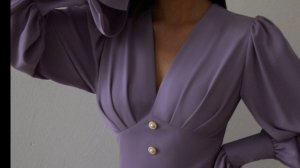 Моделирование платья с фигурной кокеткой и защипами.