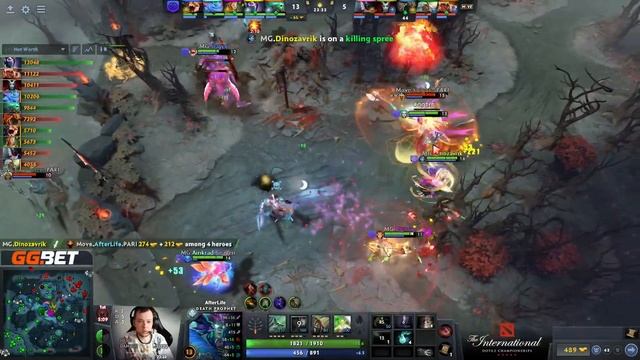 Mind Games vs One Move Game 3 Lower Bracket Round 4 EEU TI 2022 Qualifier