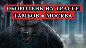 Оборотень на трассе Тамбов - Москва (Страшная история)