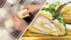 Закуска очень вкусная и нежная из плавленых сырков!