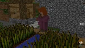 Жизнь мирных жителей в майнкрафт