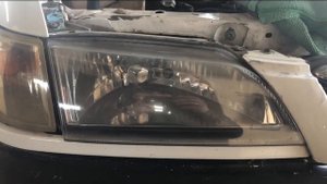 Полируем фары Toyota corona premio пастой K2