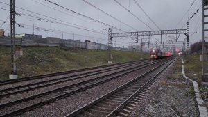 летим в Москву! ЭП2К-271 с поездом №53 "ГрандЭкспресс"