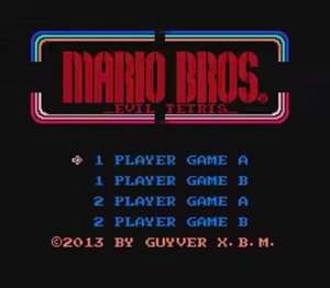 Mario Bros Evil Tetris. Автор: Guyver X.B.M.