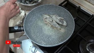 Ротан жареный .  Как мы жарим ротана .