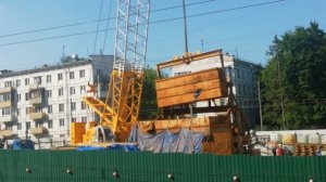Строительство тоннеля от станции Зюзино Часть 1 26.06.2020