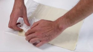 Пирожки из слоёного теста с картофелем и сыром