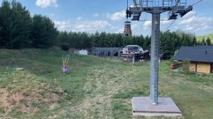 19.08.2023, Свияжские холмы возле Казани, катаемся на канатной дороге летом