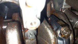 Двигатель схватил гидроудар.Гидроудар двигателя.Погнутый шатун