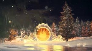 С новым годом. Новогодняя заставка. Футаж новогодний
