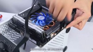 7.5L ITX Chassis PCcooler i100 pro mesh support 325mm Graphics card