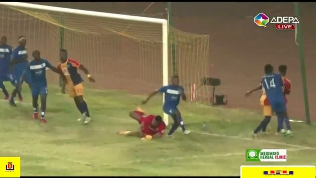 HEARTS OF OAK  0-1 REAL TAMALE UNITED |All Highlights and goal|