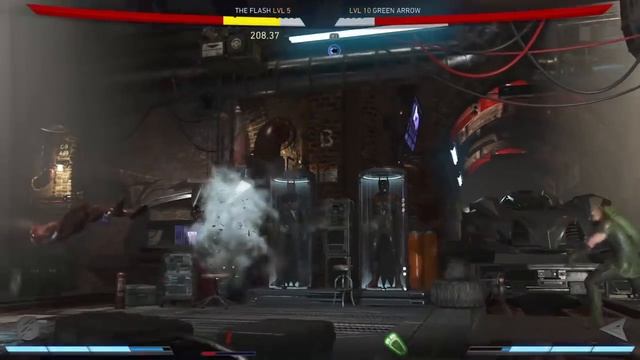 Injustice 2 The Flash vs Green Arrow