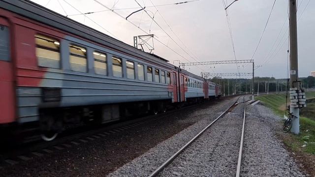 стрелка в овраг, ЭД4М-0484 в Малоярославец и потрёпаная ЭД4М-0217 из Новопеределкино