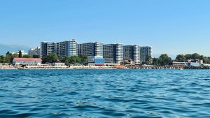 На горизонте Горизонт. Продажа апартаментов. Ул. Просвещения 32, Сочи.