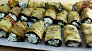Рулетики из Баклажанов 🍆 Готовится Просто, Очень Вкусная Закуска!