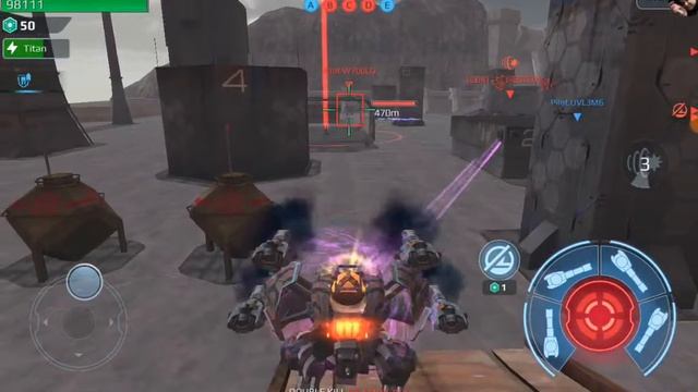 Новые титаны Arthur, Ao Ming, Kid, и оружие титанов Tsar, Rupture, Gendarme, Cuirasв игре War Robot смотреть онлайн