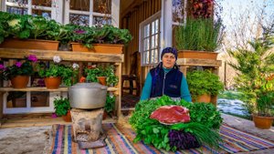 Сабзи Говурма - Блюдо с Большим Количеством Зелени и Мяса