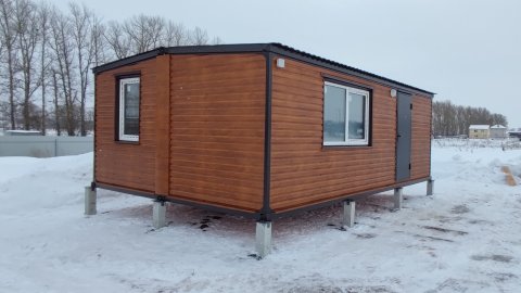 Дачный дом модульный блок контейнер вагончик #производство #строительство #дачныйдом #производство